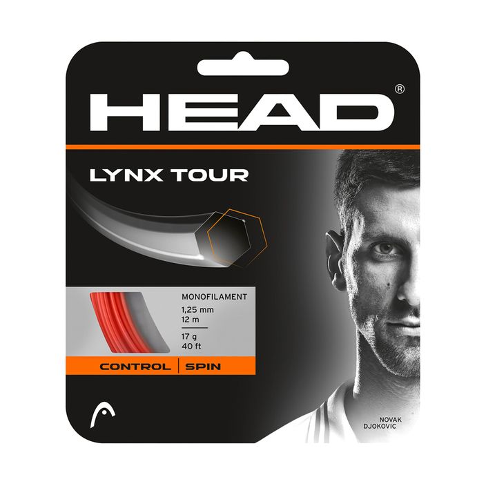 HEAD Lynx Tour corda da tennis 12 m nero 2