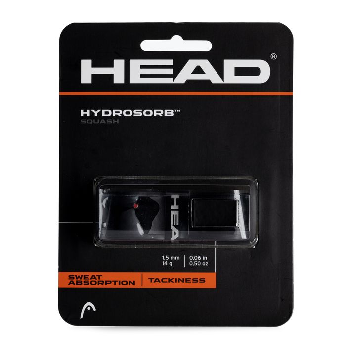 HEAD Hydrosorb, involucro per racchetta da squash nero/rosso 2
