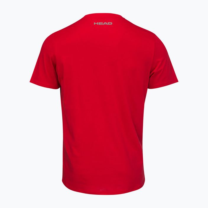 Camicia da tennis da uomo HEAD Club Ivan rosso 2