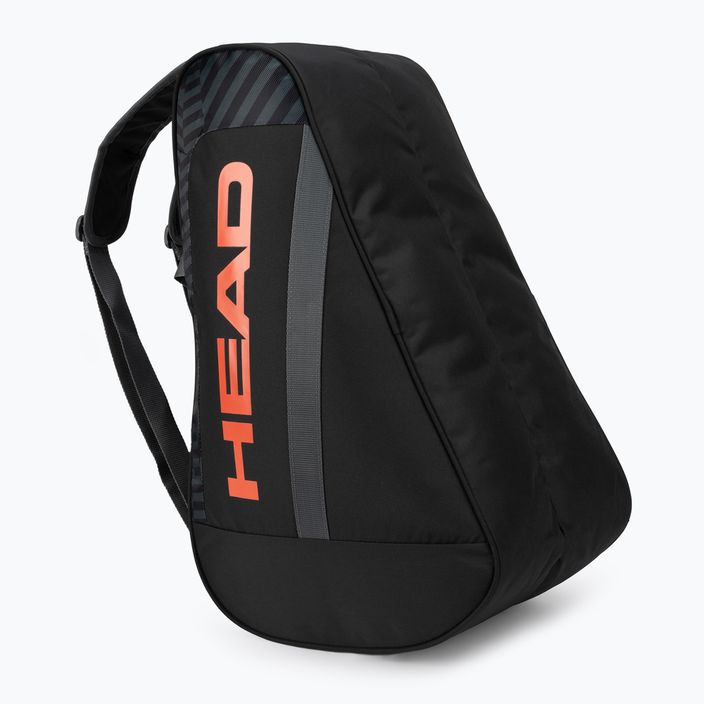HEAD Base Padel Bag M nero/arancio 2