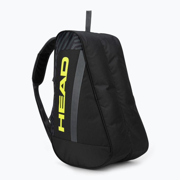 HEAD Base Padel Bag M nero/giallo neon 2