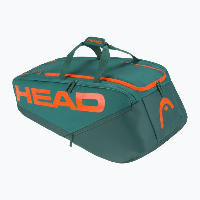 Borsa da tennis HEAD Pro Racquet XL 97 l ciano scuro/arancio fluo