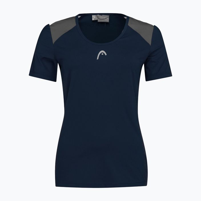 Maglietta da tennis da donna HEAD Club 22 Tech blu scuro