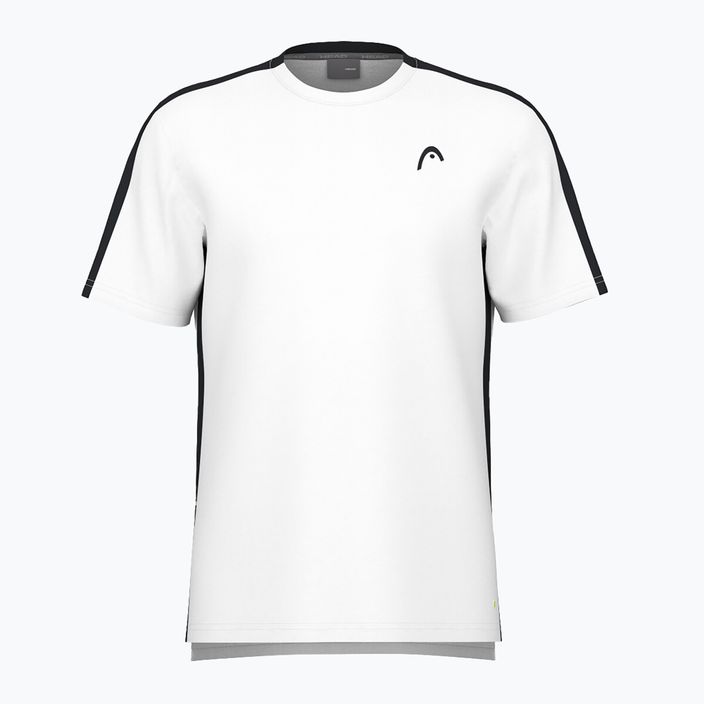 Maglietta da tennis da uomo HEAD Slice bianca