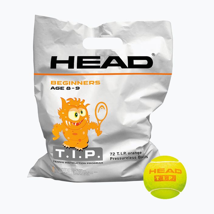 HEAD 72B Tip Orange 72 palline da tennis per bambini. arancione