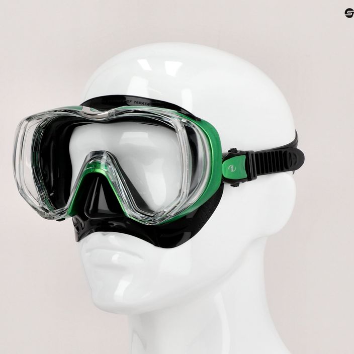 TUSA Tri-Quest FD maschera subacquea verde 7