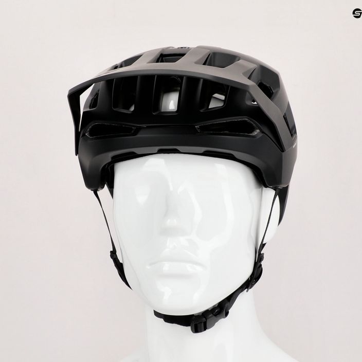 POC Kortal Race MIPS casco da bicicletta nero uranio opaco/bianco idrogeno 10