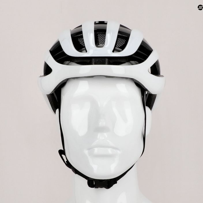 ABUS AirBreaker casco da bicicletta in pile bianco 9