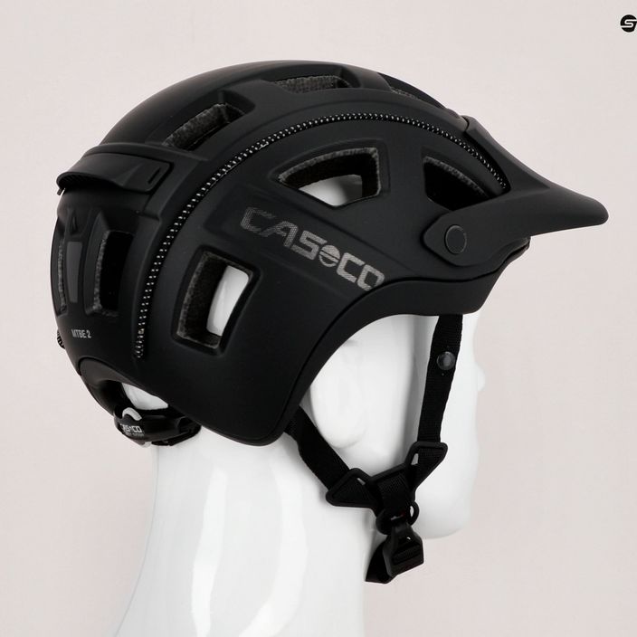 CASCO MTBE 2 casco da bicicletta nero opaco 9