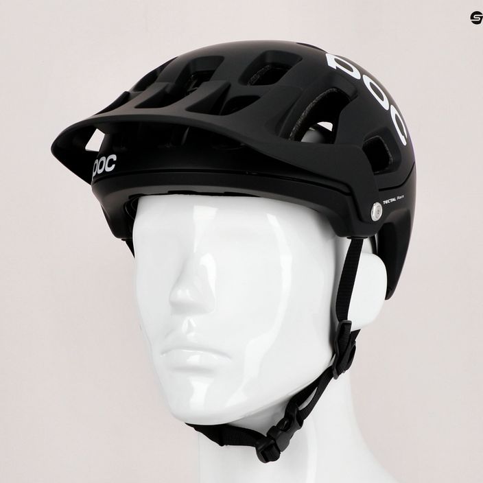 POC Tectal Race MIPS casco da bici nero uranio/viola zaffiro metallizzato/opaco 11