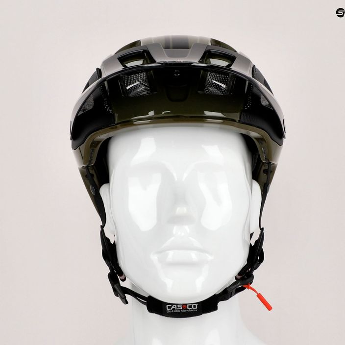CASCO MTBE 2 casco da bicicletta nero/oliva opaco 9