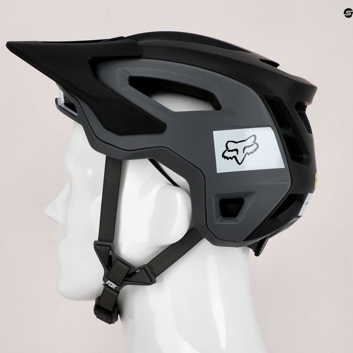 Fox Racing Speedframe Pro Blocked casco da bici nero 9