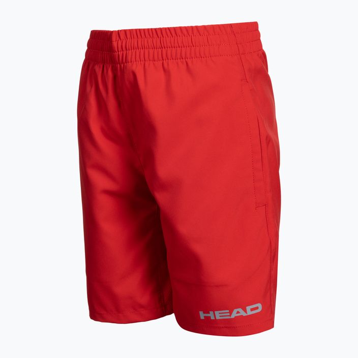 Pantaloncini da tennis per bambini HEAD Club Bermudas rosso 3