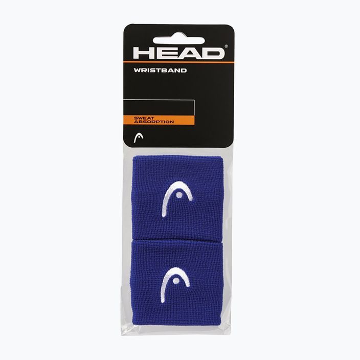 Polsino HEAD 2,5" 2 pezzi blu 3