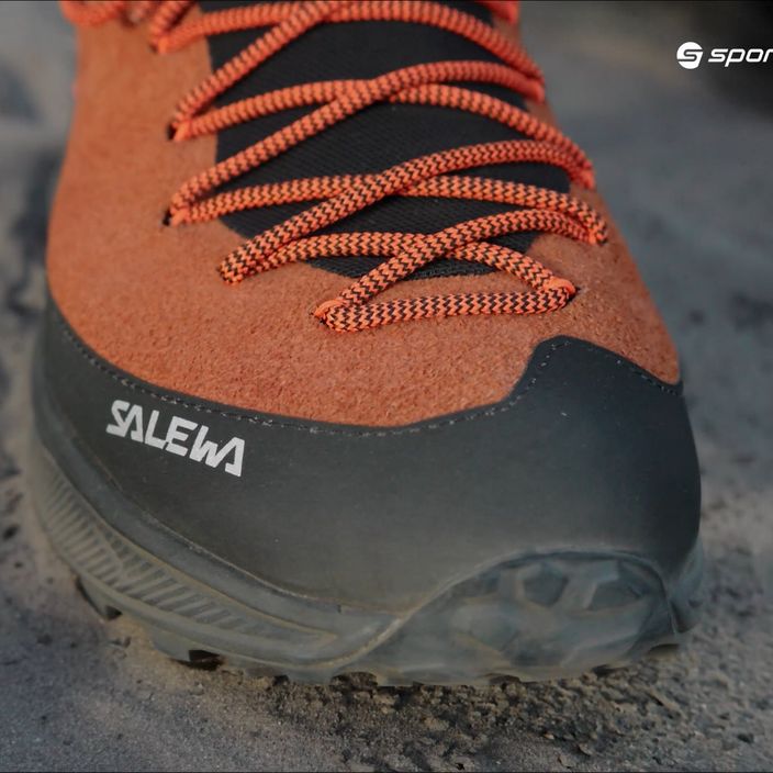 Salewa Dropline Leather scarpe da trekking da uomo autunno/nero 10