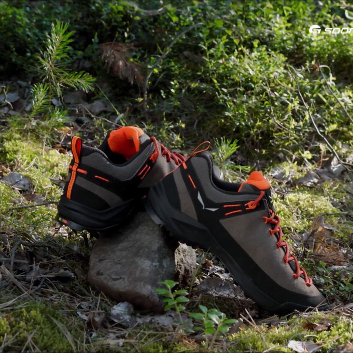 Salewa Wildfire Pelle bungee cord/ nero scarpe da trekking da uomo 9