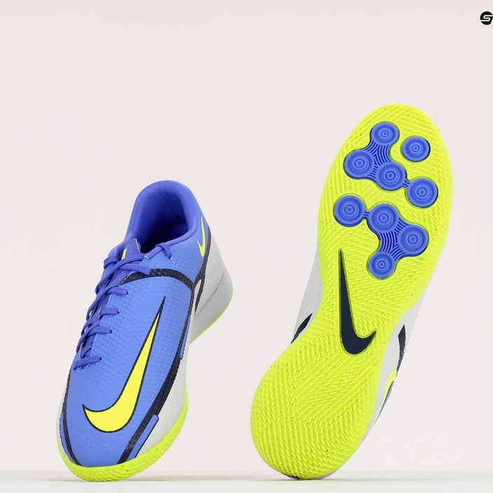 Scarpe da calcio Nike Phantom GT2 Academy IC Uomo zaffiro/volt/grigio nebbia/blu void 10