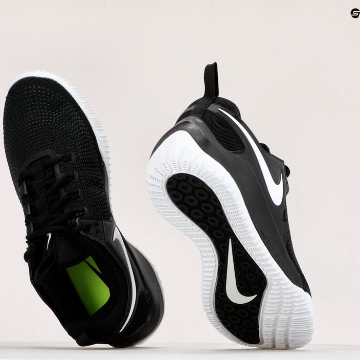 Scarpe da pallavolo uomo Nike Air Zoom Hyperace 2 nero/bianco 10
