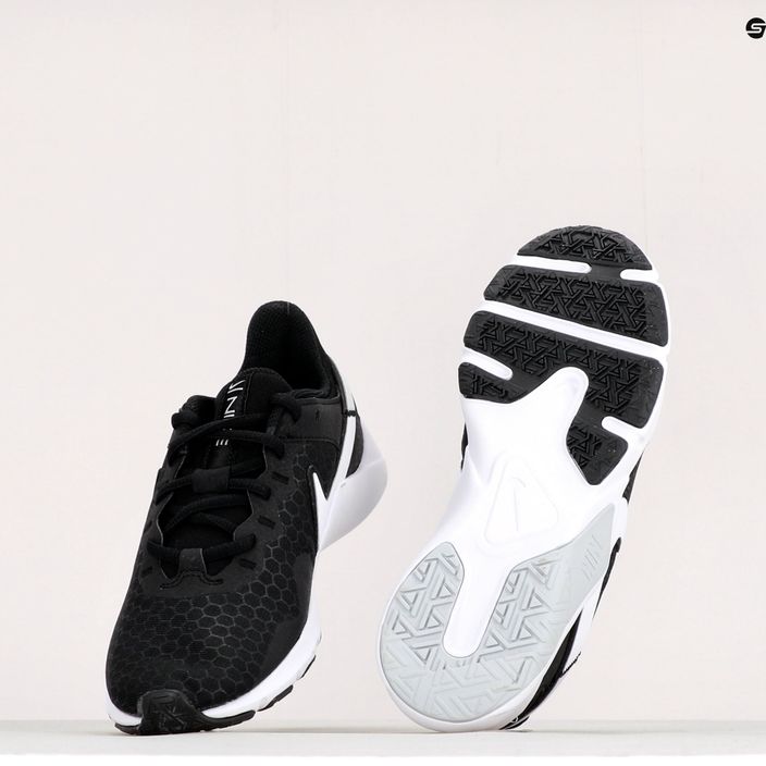 Nike Legend Essential 2 nero/bianco/puro platino scarpe da ginnastica da donna 9