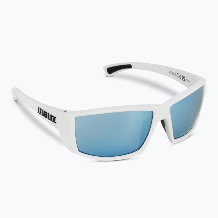 Occhiali da sole Bliz Drift bianco opaco/blu fumo multi