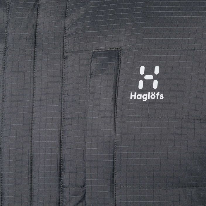 Piumino da uomo Haglöfs Reliable Down Hood magnetite 3