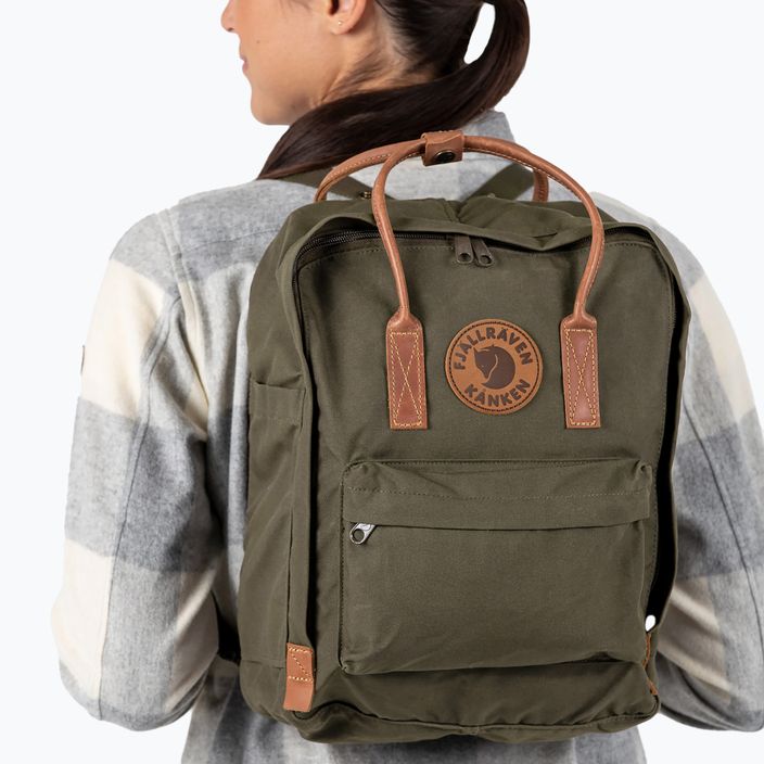 Fjällräven Kanken No. 2 16 l zaino oliva scuro 4