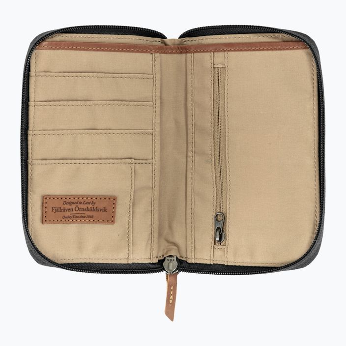 Fjällräven Portafoglio Passport grigio scuro 3