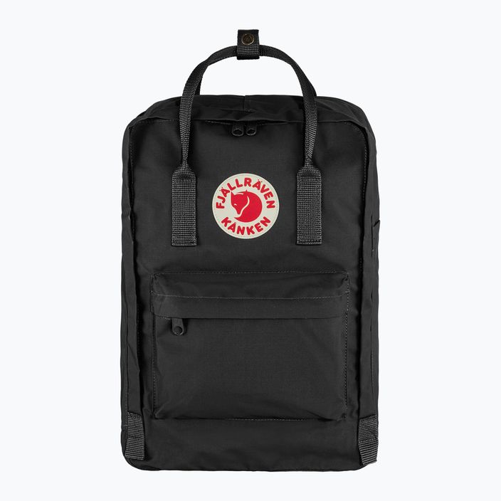 Fjällräven Kanken Laptop 15" 18 l zaino da città nero 6