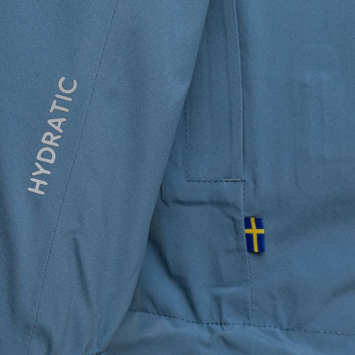 Giacca da pioggia da donna Fjällräven Vardag Hydratic Anorak blu alba 10