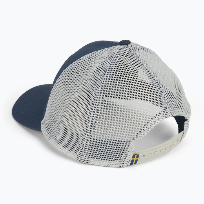 Fjällräven 1960 Logo Langtradarkeps Cappello da baseball blu indaco 3
