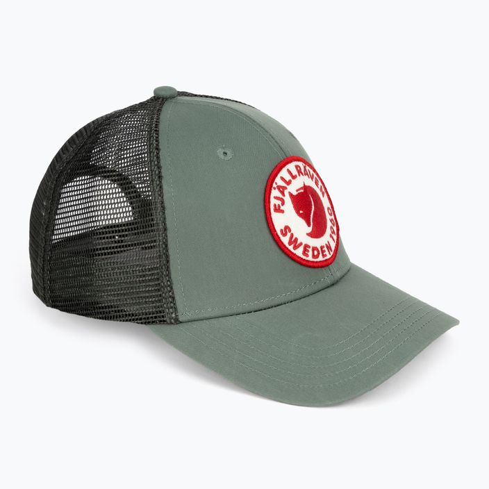 Fjällräven 1960 Logo Langtradarkeps cappellino da baseball verde patina