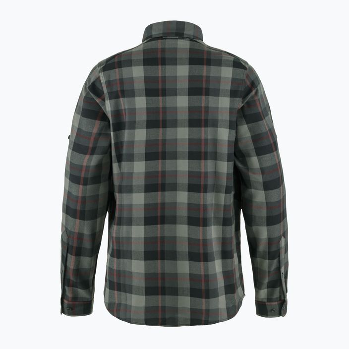 Camicia Fjällräven da uomo Fjällglim nero/grigio 2