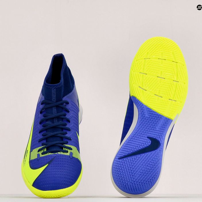 Scarpe da calcio uomo Nike Superfly 8 Academy IC lapis/volt/blu void 10