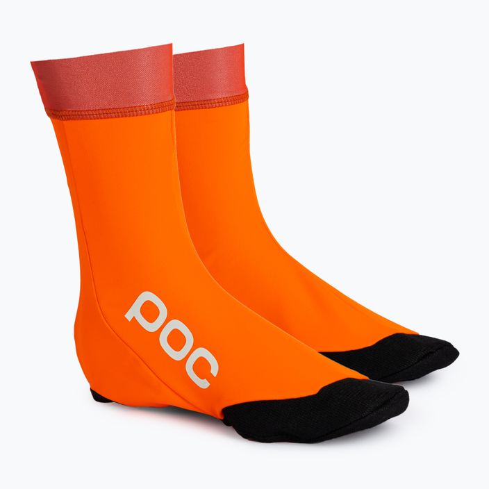 POC Thermal Bootie 2022 protezioni per scarponi da ciclismo arancio zink