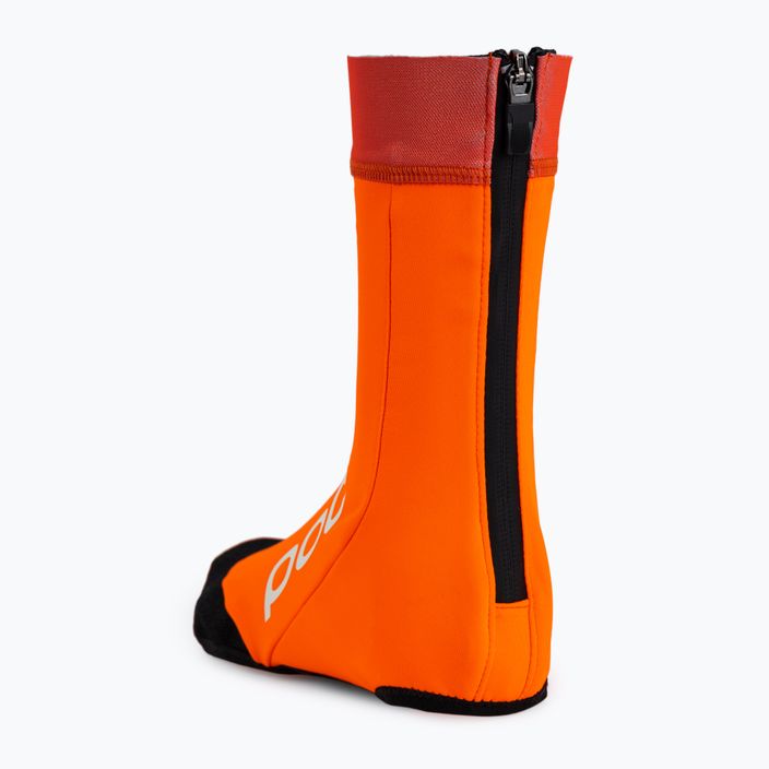 POC Thermal Bootie 2022 protezioni per scarponi da ciclismo arancio zink 2