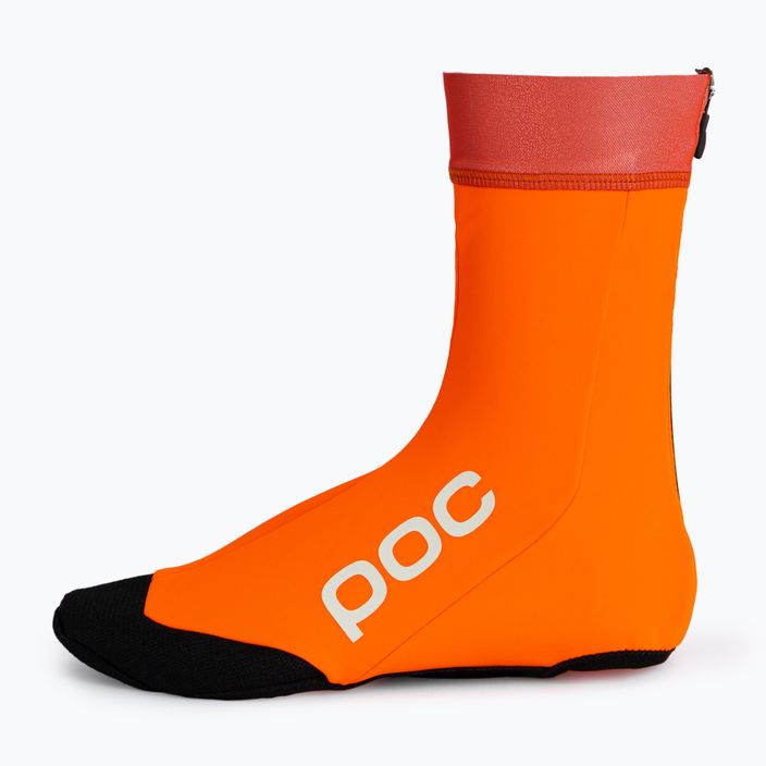 POC Thermal Bootie 2022 protezioni per scarponi da ciclismo arancio zink 3