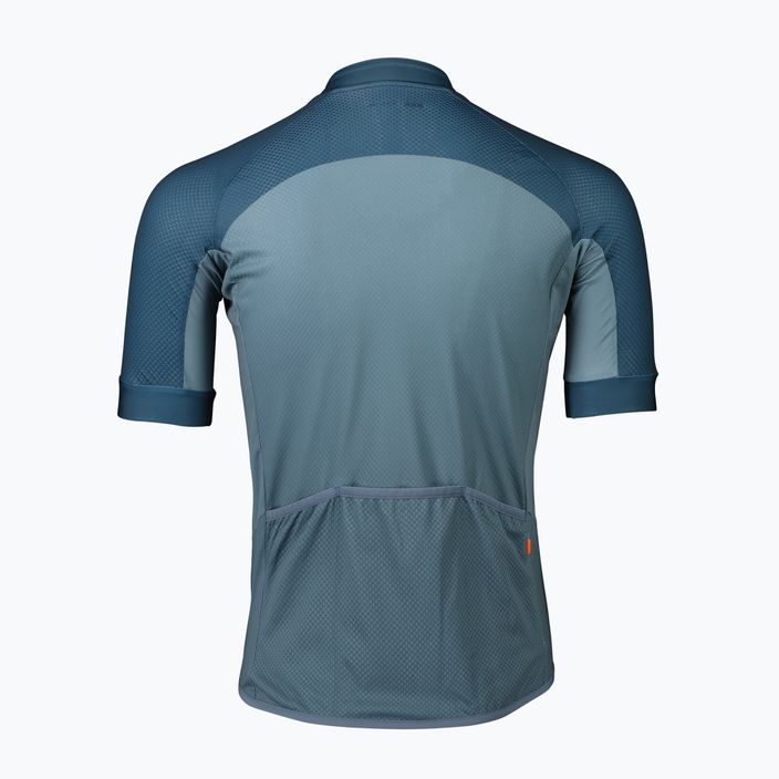 Maglia ciclismo da uomo POC Essential Road Logo calcite blue/dark calcite blue 2