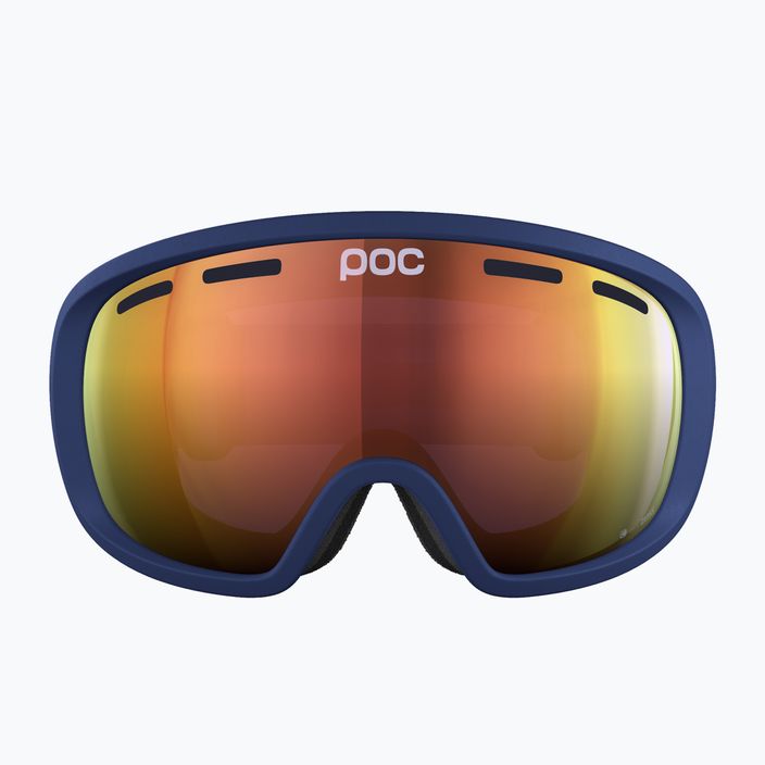 Occhiali da sci POC Fovea lead blu/arancio parzialmente soleggiato 6