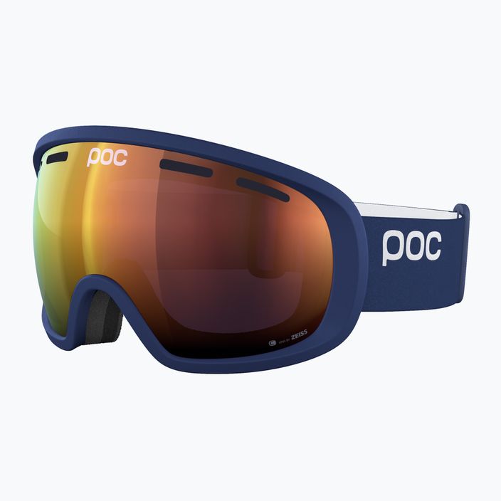Occhiali da sci POC Fovea lead blu/arancio parzialmente soleggiato 7