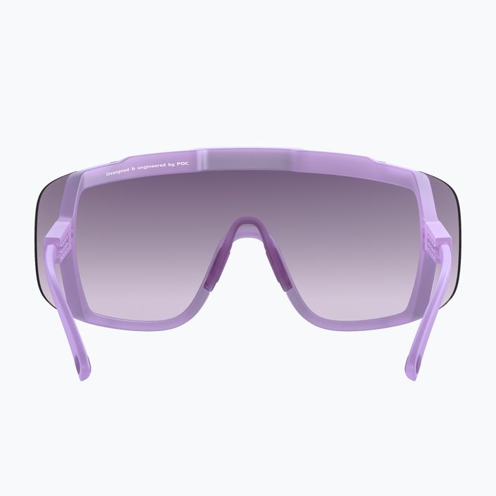 Occhiali da sole POC Devour purple quartz translucent/clarity road silver 8