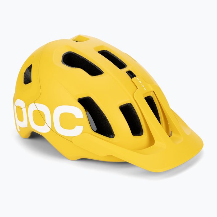 POC Axion Race MIPS casco da bicicletta giallo avventurina opaco