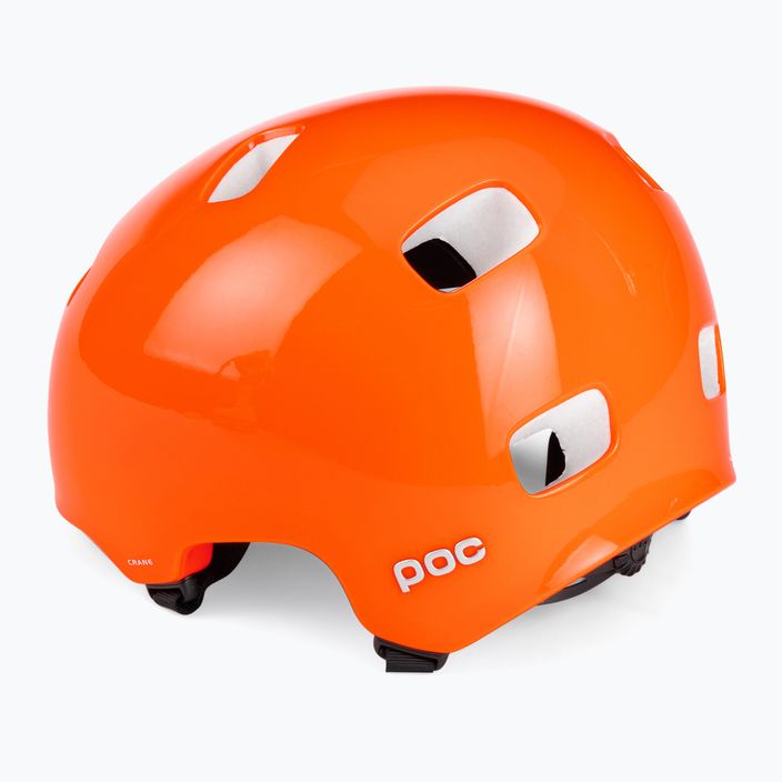 Casco da bici POC Crane MIPS arancione fluorescente 4