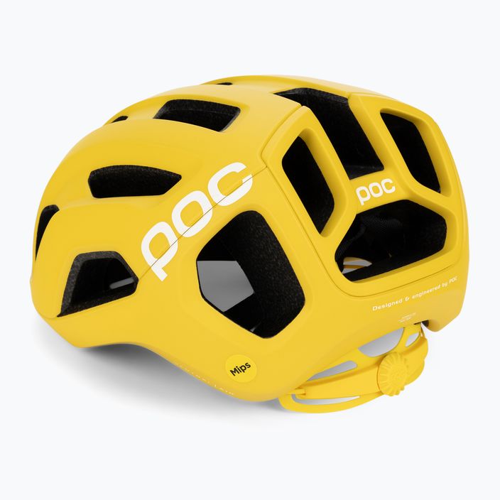 POC Ventral Air MIPS casco da bicicletta giallo avventurina opaco 4
