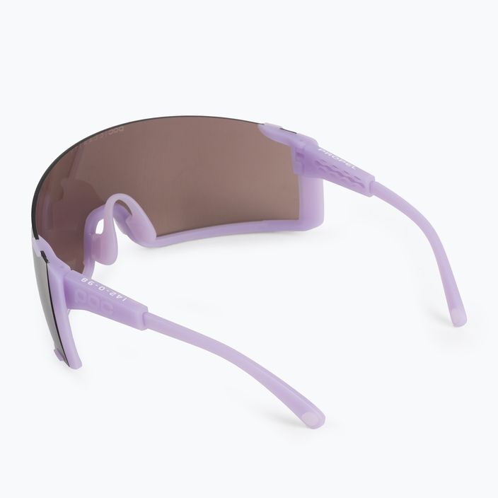 Occhiali da sole POC Propel purple quartz translucent/clarity road silver 3