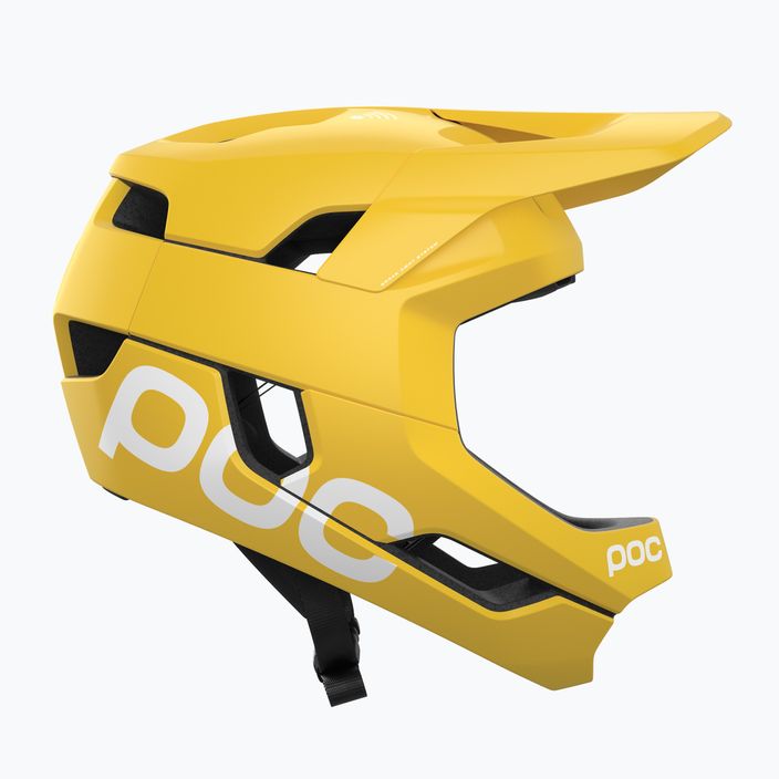 POC Otocon Race MIPS casco da bicicletta giallo avventurina opaco 9