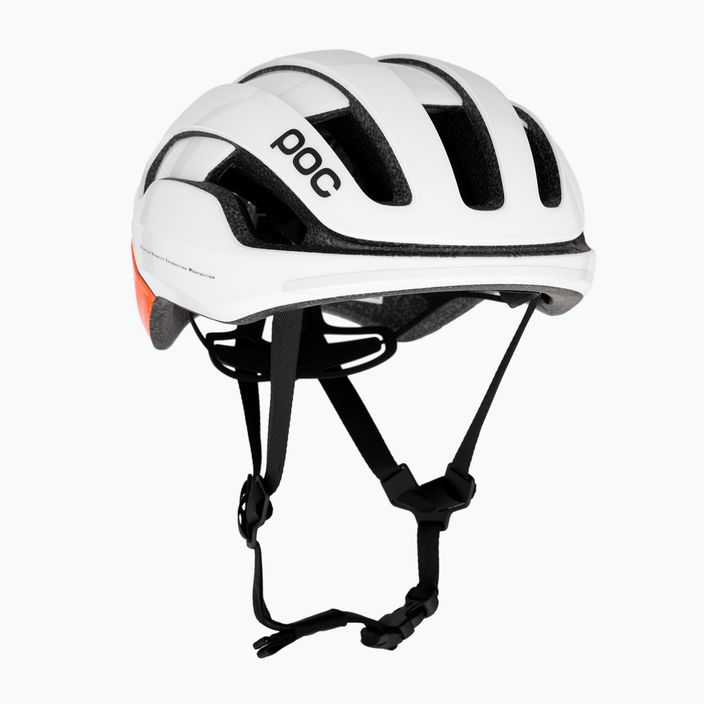 POC Omne Beacon MIPS casco da bici arancione fluorescente avip/idrogeno bianco