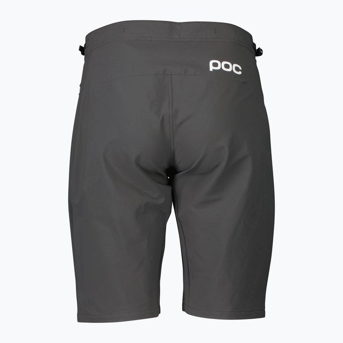 Pantaloncini da ciclismo da donna POC Essential Enduro grigio silvestre 6