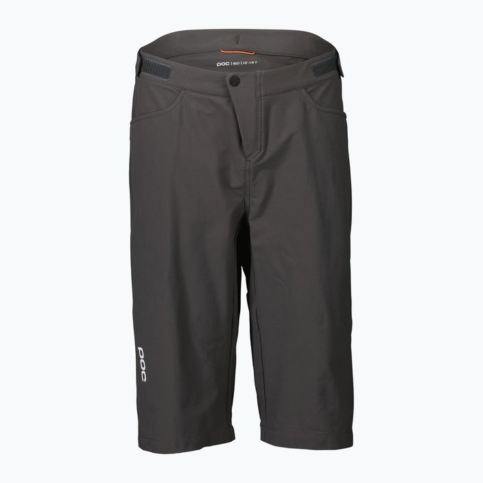 Pantaloncini da ciclismo POC Essential MTB bambino grigio silvestre