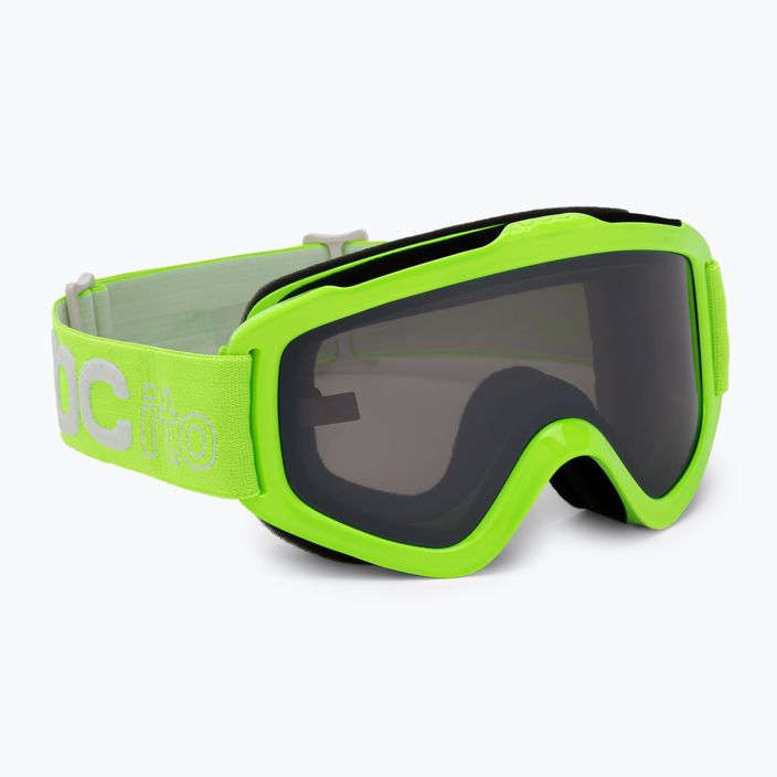 POC POCito occhiali da sci per bambini Iris giallo fluorescente/verde/clarity pocito