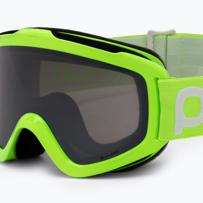 POC POCito occhiali da sci per bambini Iris giallo fluorescente/verde/clarity pocito 5